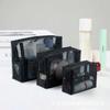 1 Piece Thick Mesh Large Capacity Makeup Bag, Personal Item Storage Small Pocket, Portable And Easy Makeup Storage Bag