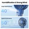 Mini Portable Fan with Water Mist,2000mAh Capacity& Humidifying Function for Summer Personal Electric Fan USB fans for Room