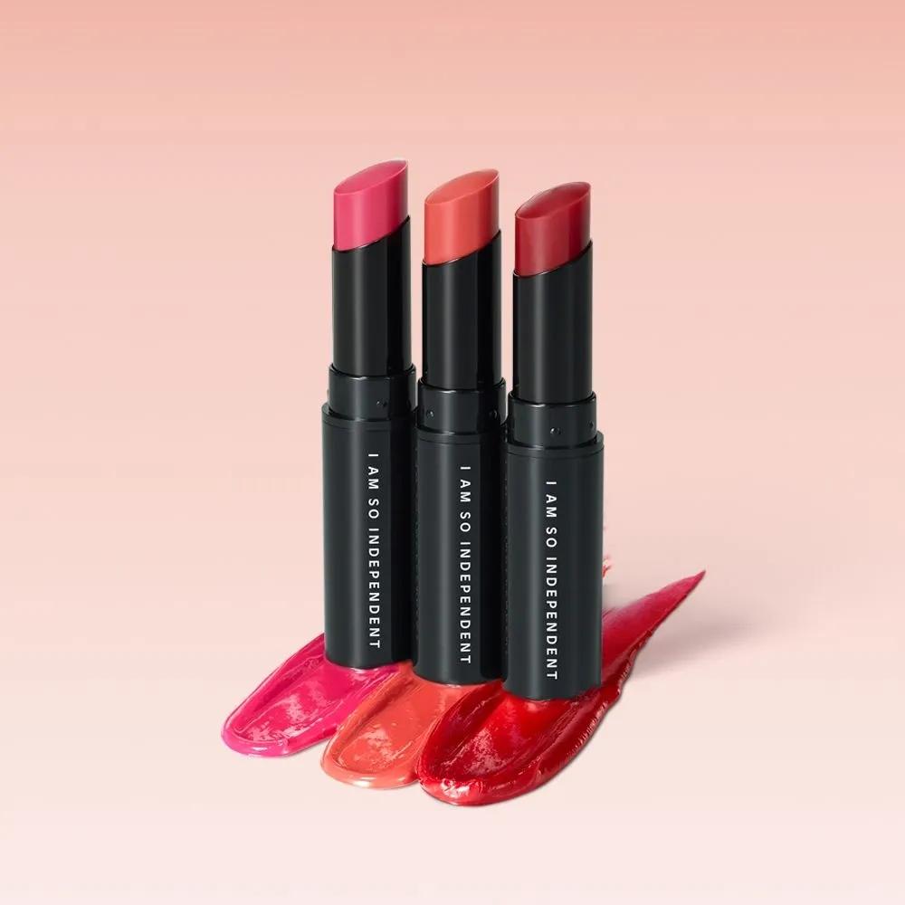 [5 Colors] Lip Treatment Balm (Rose Lip Balm) 5g Triple Set Pure Red