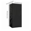 Upright Refrigerator Cover Oxford Cloth Vertical Fridge SilverCoated 56x59x87cm