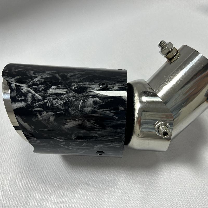 

Модификация автомобиля кованый узор выхлопная труба 63-89мм выхлопная труба из нержавеющей стали регулируемое колено оболочка из АБС-пластика выхлопная труба