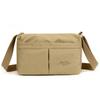 New Shoulder Small Square Bag Summer Light Nylon Bag Large Capacity Women's Messenger Bag