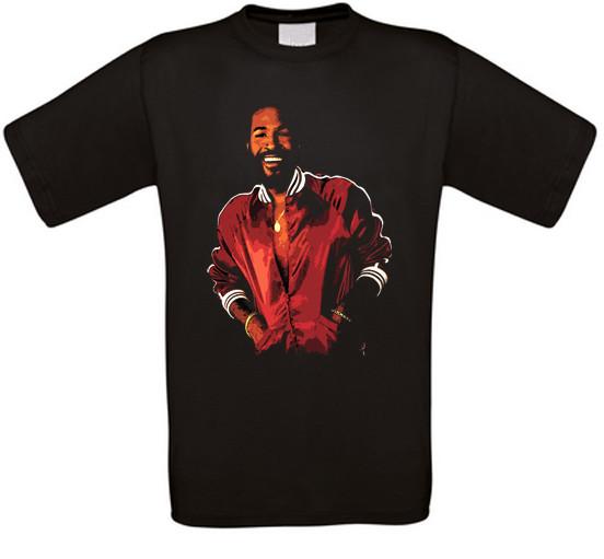 Marvin Gaye Lets Ottenere It On Soul Culto T-Shirt L