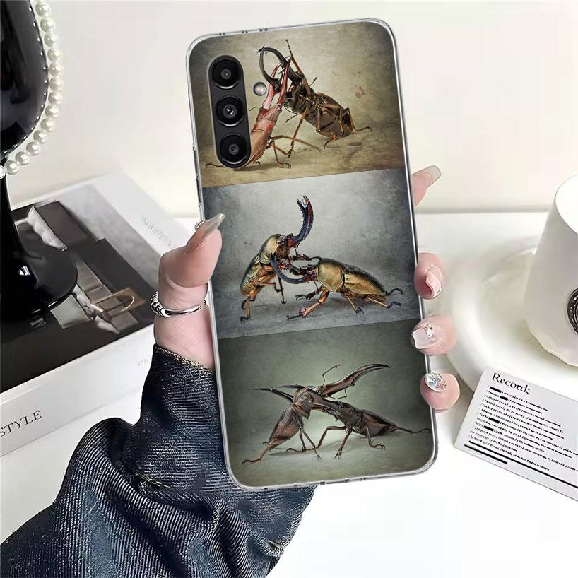 Bugs Bees Scientific Decomposition Phone Case For Samsung Galaxy A13 A14 A15 A16 A17 A53 A54 A55 A56 A57 A33 A34 A35 A36 A37 A23
