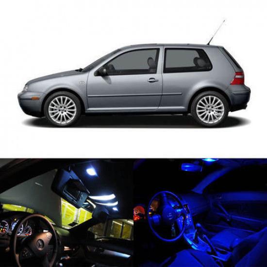 

5 x LED Full Interior Lights Package Deal For 1999-2005 Volkswagen MK4 Golf GTi