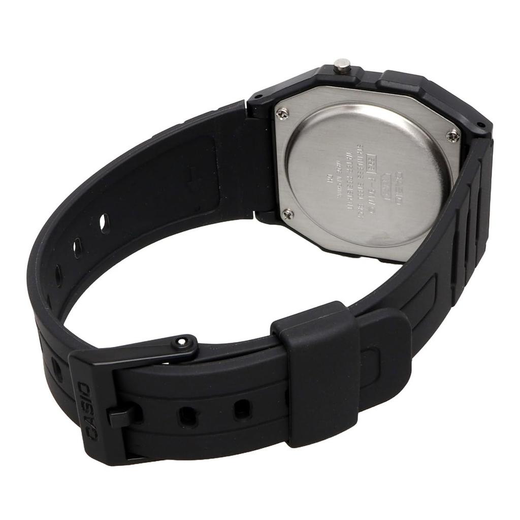 Casio Unisex Quartz Overseas Used F-91W-1 Watch, Black, Model,
