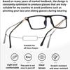 Multifocal + Photochromic Reading Glasses Eyewear For Men Women Progressive Long Distance Dual-Use 0 1.0 1.5 2.0 2.5 3.0 3.5 4.0