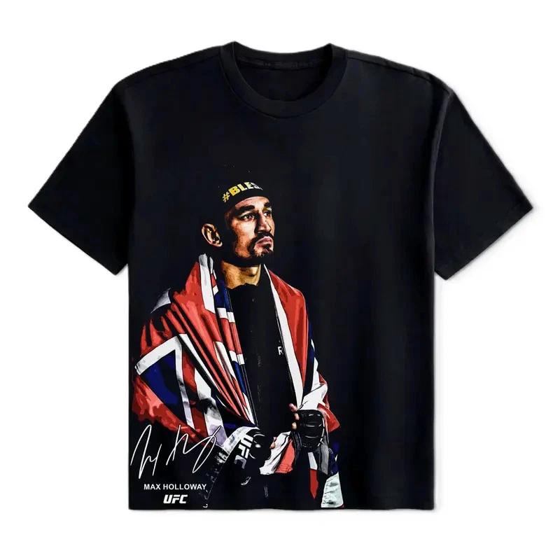Max Holloway UFC Fighters Tee, UFC Fighters T Shirt, Graphic T-Shirt V1 XXXL