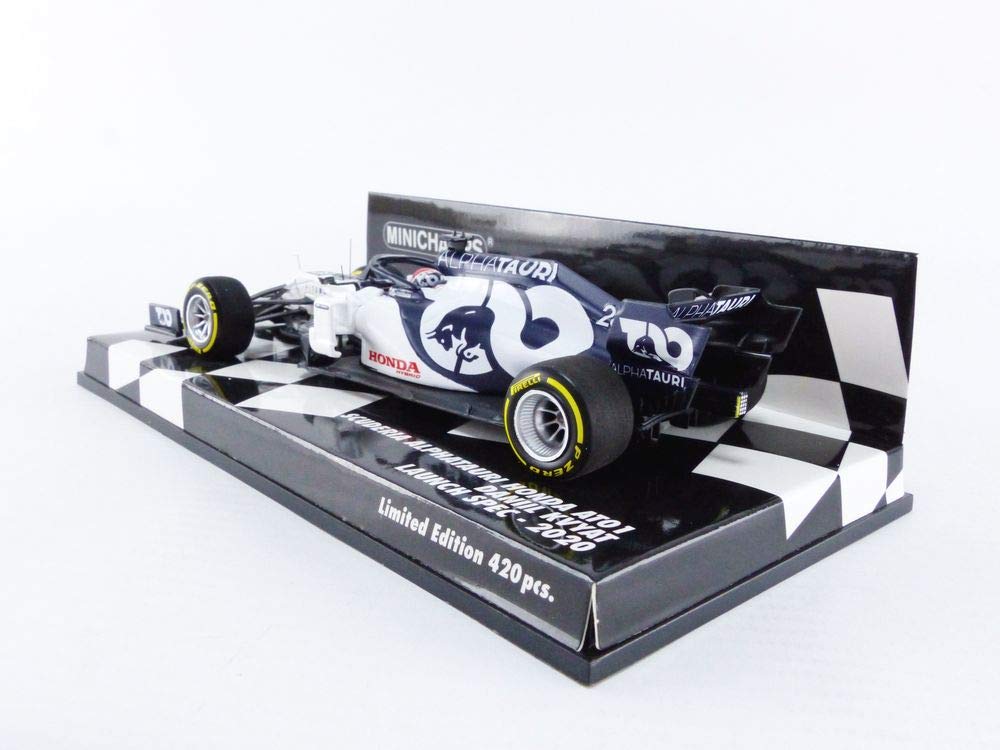 Minichamps Scale Scuderia AlphaTauri Honda AT1 2020 F1 Launch Spec Kvyat 1/43 #26 D. [Resin]