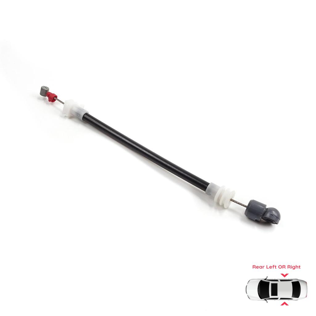 BDP1567 Rear Outer Door Handle Carrier Release Bowden Cable 220 mm For BMW X5 E53 2000-2006 51228243635 51228243636