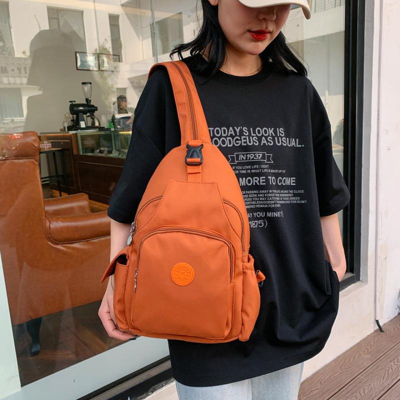 

Light Student Backpack School Backpack For Teenage Girl Boy Backpack Schoolbag Waterproof Women Laptop Nylon Travel Bag Unisex оранжевый