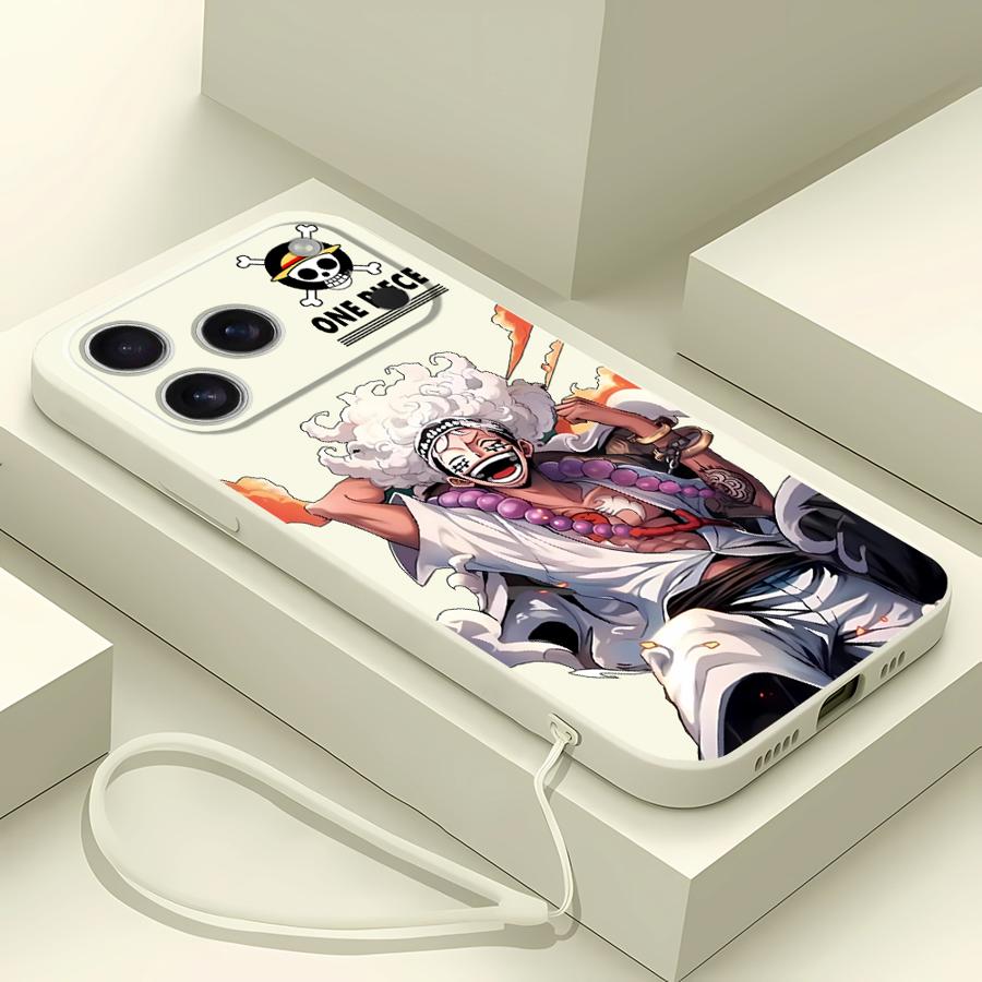 One Piece Cartoon Cute Phone Cover Case for Apple iPhone 17 Pro Max 11 7 8 XS XR 12 Plus 16 Air 15 13 Mini
