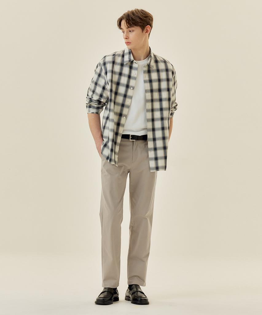 MINDBRIDGE Tapered Chino Elastic Pants - 2 Colors