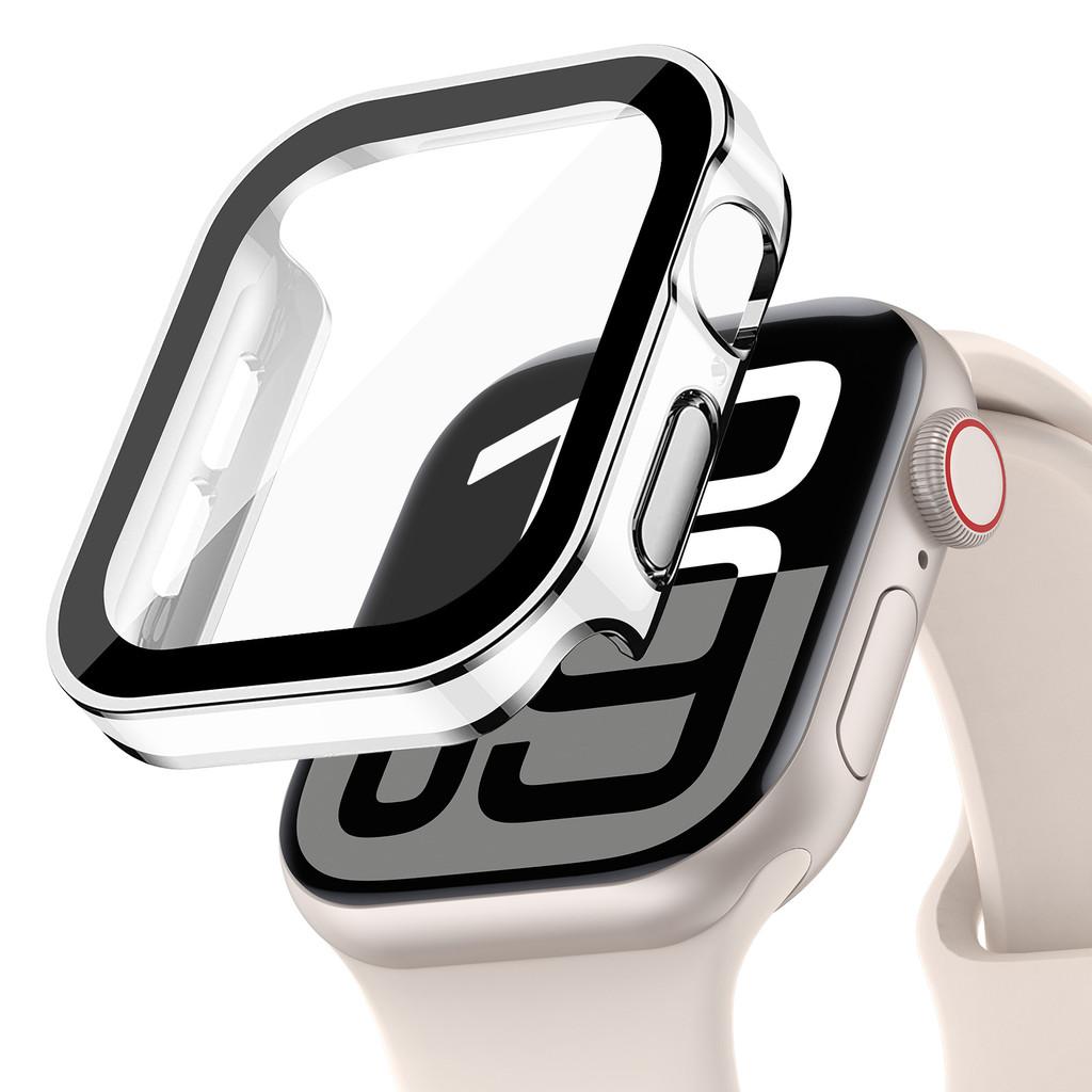 Waterproof Case Screen Protector glass+Cover for Apple Watch Ultra 49mm 46mm 45mm 44mm 42mm 41mm 40mm  iWatch 10 9 8 7 6 5 4