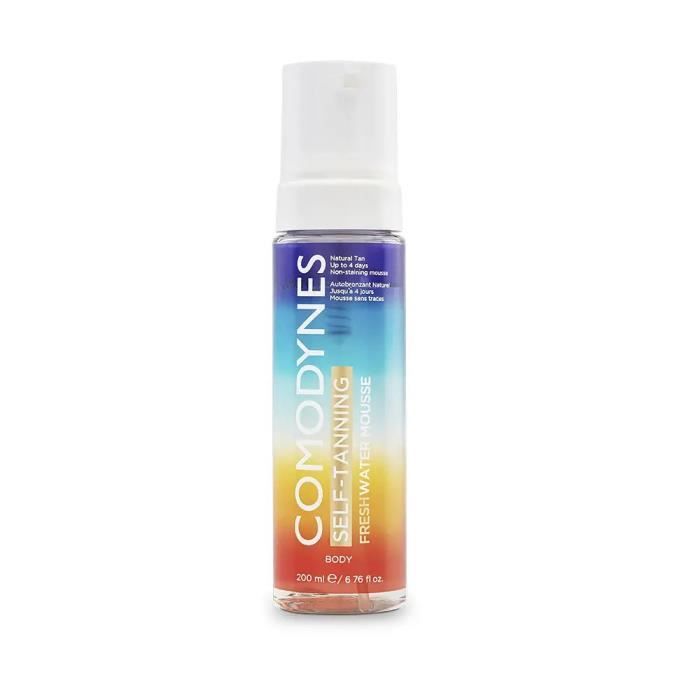 

Mousse Autobronzante - COMODYNES - Fresh Water - 200 ml - Hypoallergénique - Application Facile