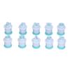 10PCS 0-9 Number Number Cake Mold Food Grade Plastic Fondant Cutter Cookie Stamp  Birthday Party