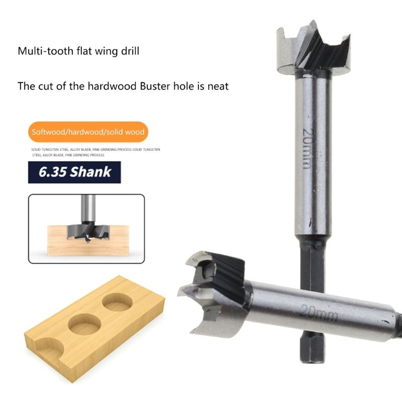 Multi Purpose Forstner Drill Bit 15mm/20mm/25mm/30mm/35mm Diameter Forstner Drill Bit for Precise Positioning Tool