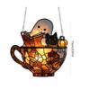 92MF Bright Painted Halloween Window Display Fall Festival Decors For Home Garden Decoration