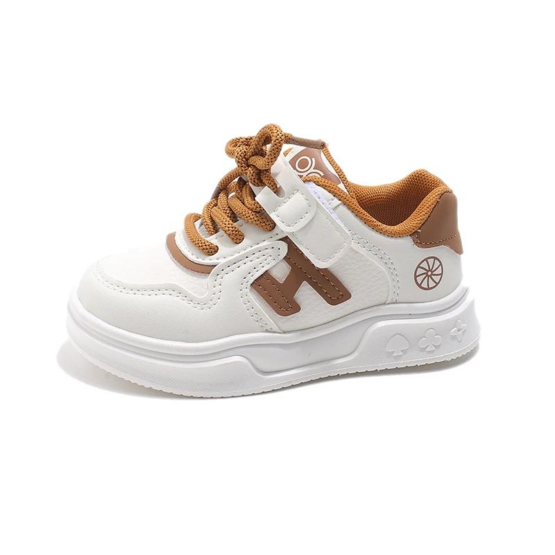 Children Casual Shoes for Girls Boys Fashion Korean Style 2025 Spring Autumn New Soft Bottom Anti-slippery Versatile Baby Shoes