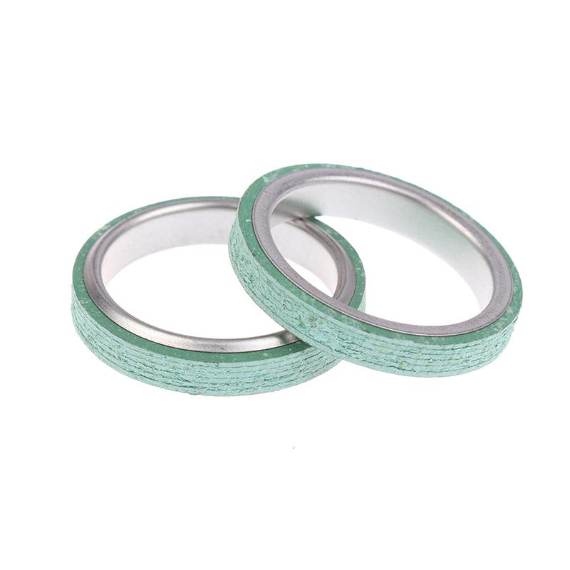 2 Set Egzoz Borusu Vida Conta Kiti Gy6 Motosiklet Scooter Motoru Egzoz Borusu Yedek Parçaları