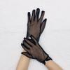Summer Simple Sunscreen Mesh Lace Thin Pearl Gloves Wedding Dress Veil Accessories Gloves