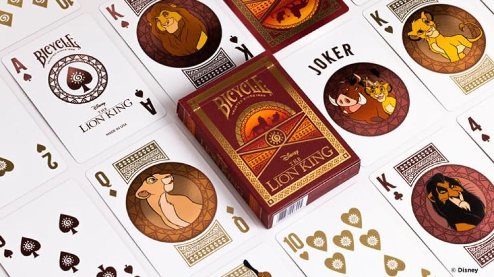 Lion King Bicycle Disney Playing Cards Bicycle Disney Lion King Playing Cards by US Playing Co