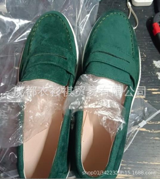 Fashion Business Men's Suede Leather Casual Shoes Autumn New Comfortable Flats Shoes Loafers Classic Men Platform Walking Footwear 38-48