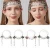 Waterdrop Tassel Forehead Chain Alloy Hairband Jewelry Trendy Hair Tassel Chains Women