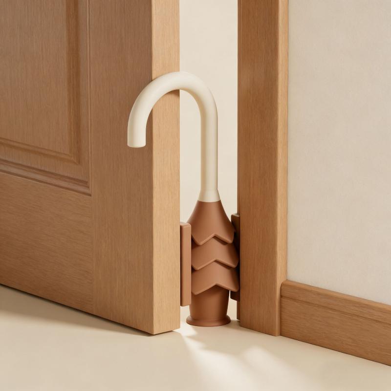 Anti-Pinch Technology in Child Door Lock Clamp for Pine Tree Users