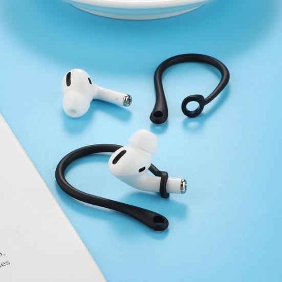 1 Pair Anti-lost Earhooks Ear Hook Holder for AirPods Pro Bluetooth-compatible Earphone