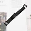 Watch Strap for Huawei Watch Fit 4 Pro/Fit 4/Fit 3 Seven Bead Stainless Steel Band with Rhinestone Ox Horn Style Connector