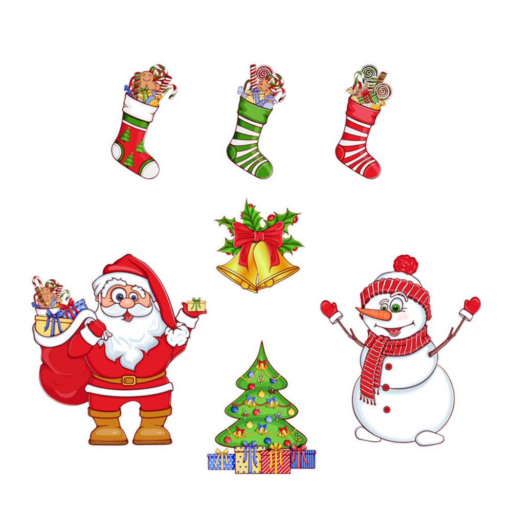 Weihnachtsmann Kühlschrankmagnet Garagentor Magnet Dekorationen Festliches Weihnachts-Kühlschrankmagnet-Set mit Weihnachtsmann für die Küche