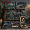 Underwater Fish Collection 2D Flat Pattern Flannel Blanket, High Quality All Seasons, Home Decor, Warmth and Comfort, Perfect for Christmas Gifts.