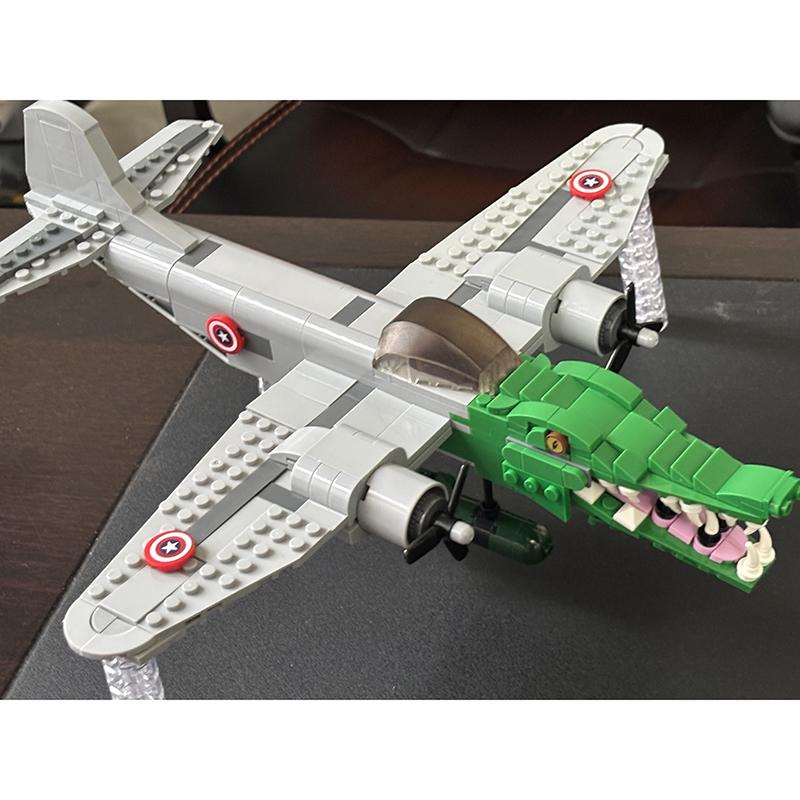 Hot Tralalero Tralala Building Blocks Italian Brainrot Ornament Tung Tung Sahur Action Figures Doll Toys for Kid Birthday Gifts