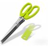 Manual Paper Shredder Scissors - Portable Shredder for Cutting Print Into Unreadable Scraps, Decompression Tool, Cut Paper, Scallions, Garlic Paste,