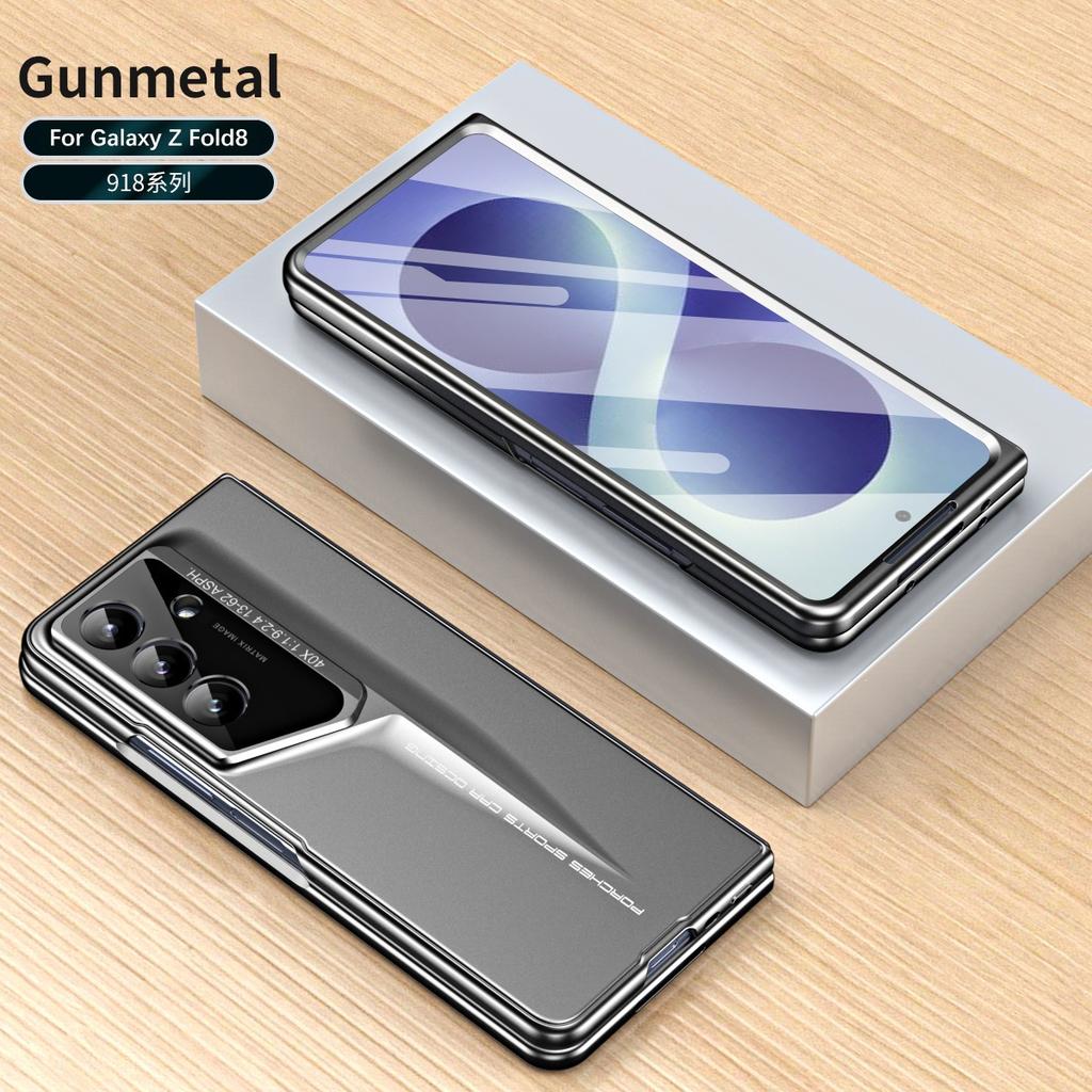 Applicable to Samsung zfold1 mobile phone case FOLD1 folding screen protection Porsche supercar case film integrated anti-drop case