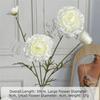 1PC 4 Heads Artificial Peony Flowers Silk Peony Color Fake Bouquet Flower Arrangement Bouquet Peony Wedding Garden Decoration