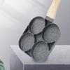 4 Cups Pancake Pan Gas Induction Cooker Universial Medical Stone Non Stick Egg Frying Pan for Kitchen
