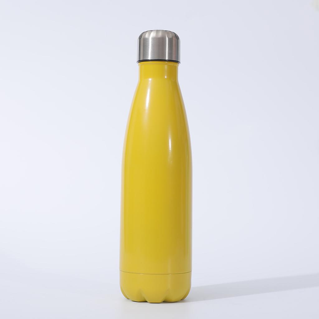 Colaflasche Edelstahl Sportkessel Tragbarer Fahrradwasserbecher Colabecher Einfache Kaltflasche