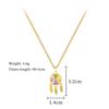 Dreamcatcher Shape Pendant Necklace for Women 2025 New Fashion Stainless Steel Jewelry Wedding Party Accessories