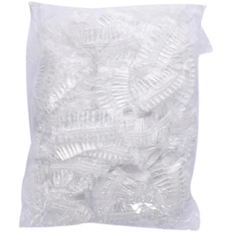 100Pcs Disposable Waterproof Ear Cover Transparent Bath Shower Hair Salon Earmuffs Coloring Protector Caps