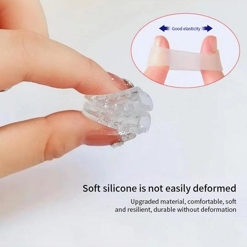 15Pcs Silicone Toe Caps Anti-Friction Breathable Toe Protector Prevents Blisters Toe Caps Cover Protectors Foot Care