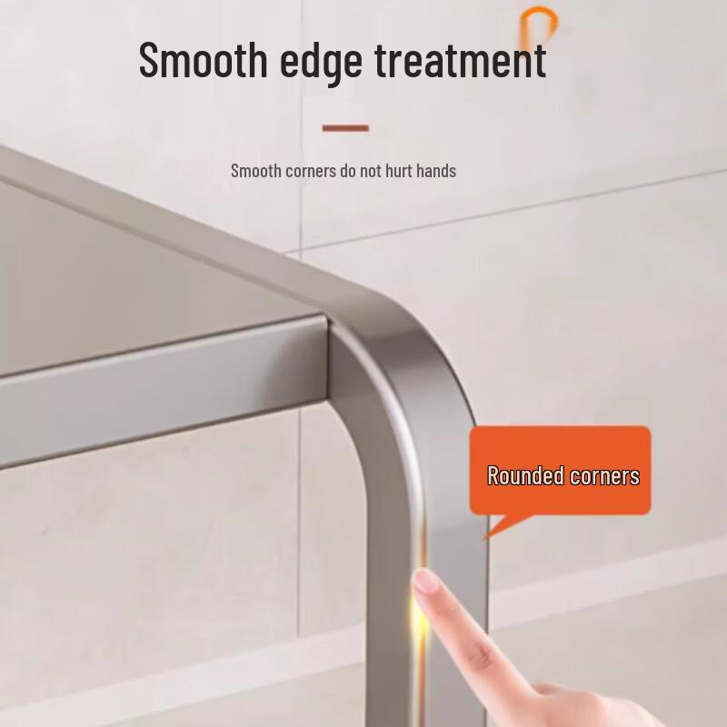 Aufbewahrungsregal für die Küchenarbeitsplatte