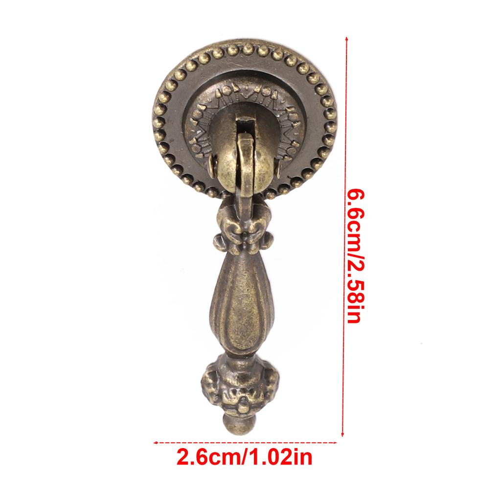 Antique Retro Cupboard Pull Handles Metal Antique Brass Wardrobe Kitchen Drawer Cabinet Door Handle Furniture Knobs Accessories