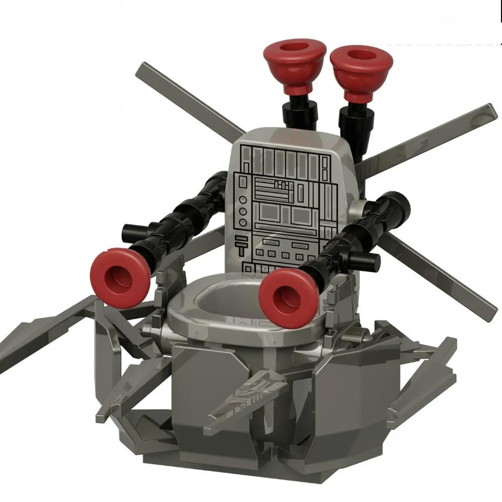 Mini Skibidi Toilet Man Figure Anime Block Toys TvMan Plus Titan Cameraman Speakerman Bricks Model Toy Kid Birthday Gifts