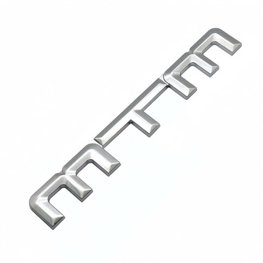 1pcs Alloy MTM Logo Car Sticker Rear Tail Badge Emblem For for VW Golf Passat Jetta Touareg Tiguan Polo CC CW8