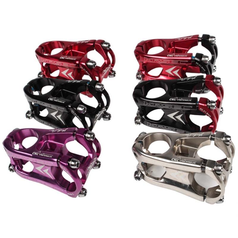 Bike Stem 31.8 Mm Aluminium Alloy Downhill Bicycle Stem MTB Cross Country XC Bike Accessories