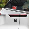 Aluminum Alloy 3D Patriotic Car Emblem and Scratch Cover Sticker