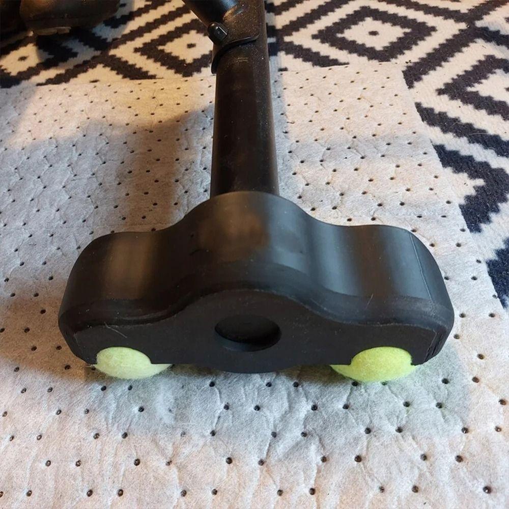 Tennis Ball Bike Trainer Feet Pads Shock Absorbing Adjustable Indooor Cycling Snap Rocker Stable for Wahoo