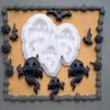 Halloween Ghost Silicone Cake Baking Mold Sugarcraft Chocolate Cupcake Resin Tools Fondant Decorating Tools